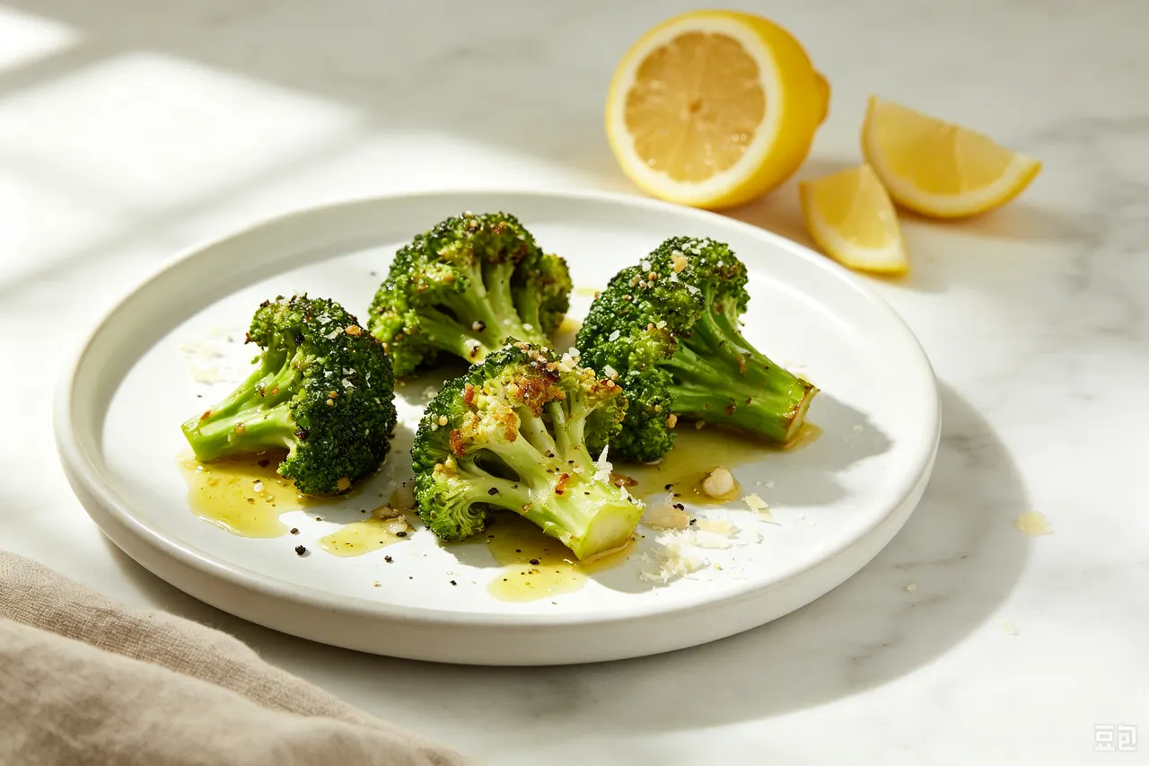 Air Fryer Broccoli - 120 calorie snack
