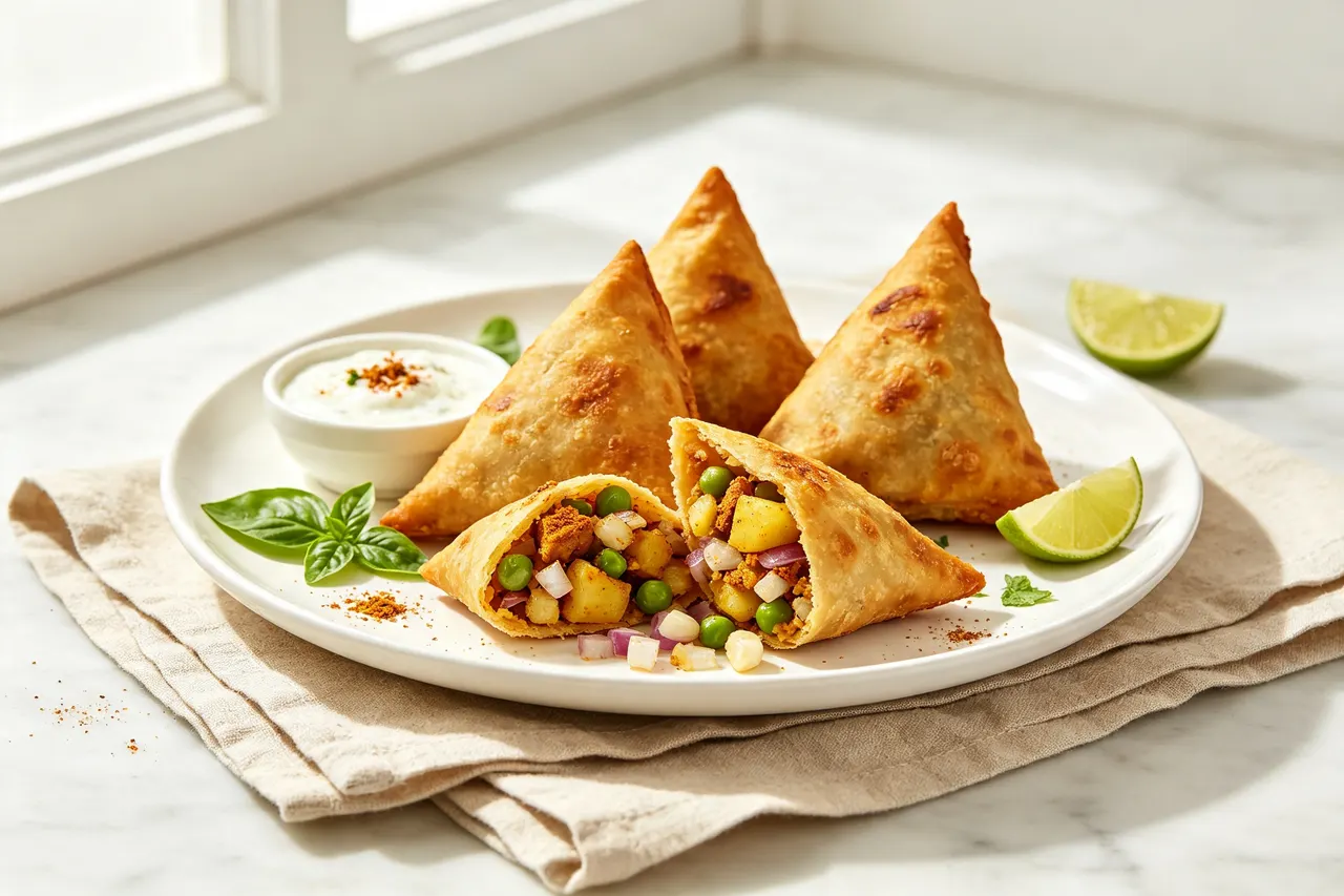 Baked Samosa - 250 calorie snack