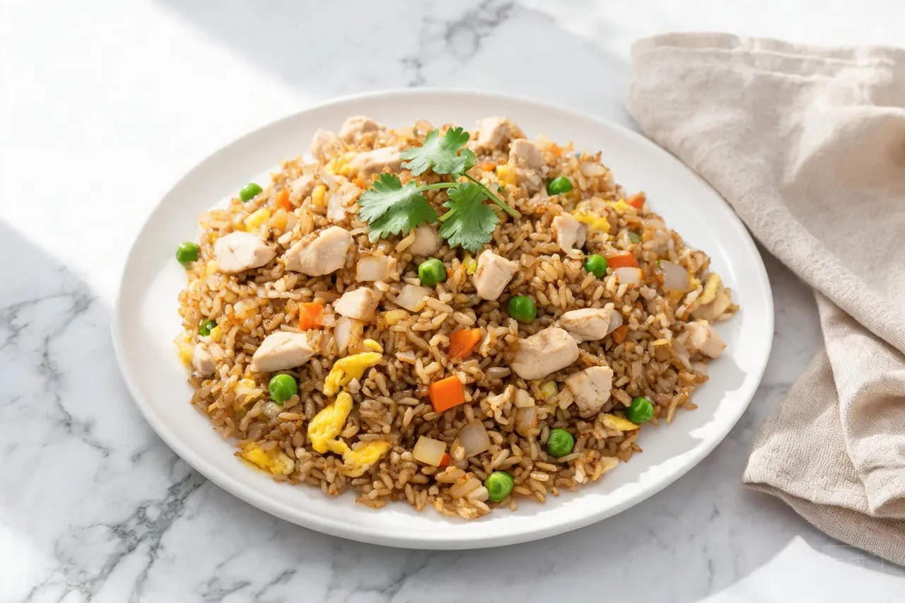 Chicken Fried Rice - 540 calorie dinner