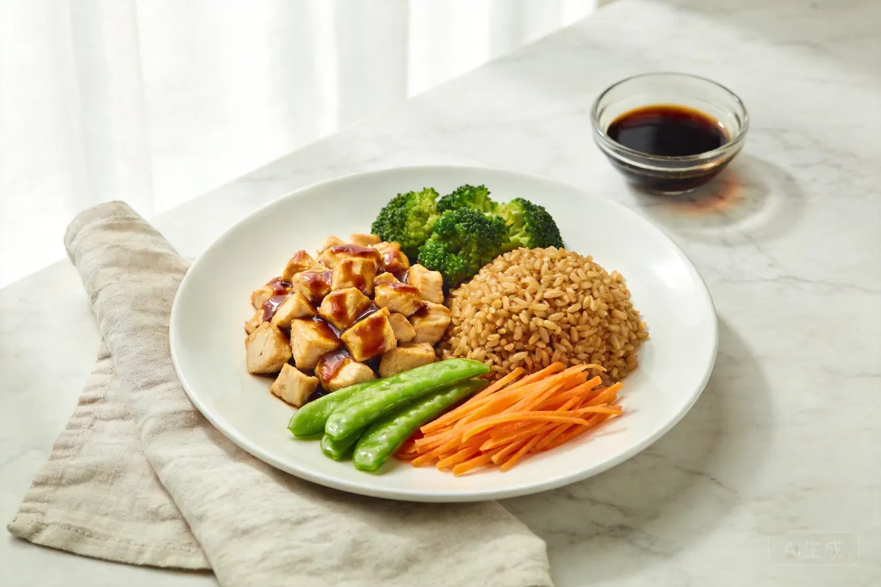 Chicken Teriyaki Bowl - 550 calorie dinner