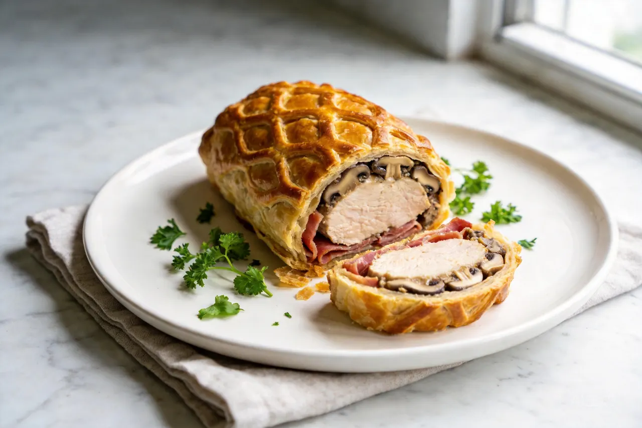 Chicken Wellington - 670 calorie dinner