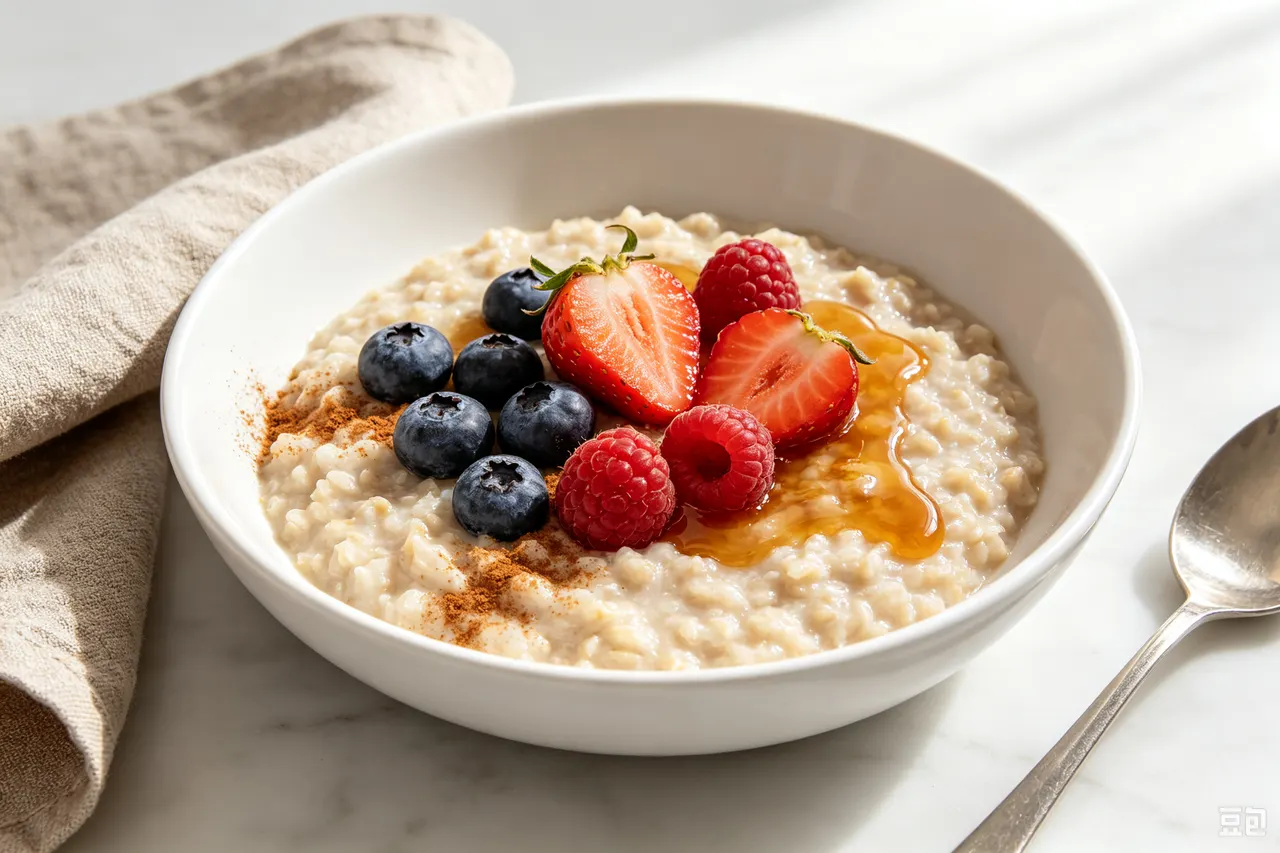 Instant Pot Steel-Cut Oats - 290 calorie breakfast