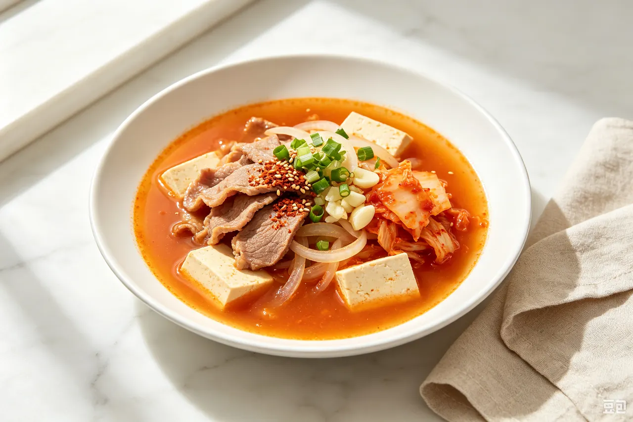 Kimchi Stew - 280 calorie dinner