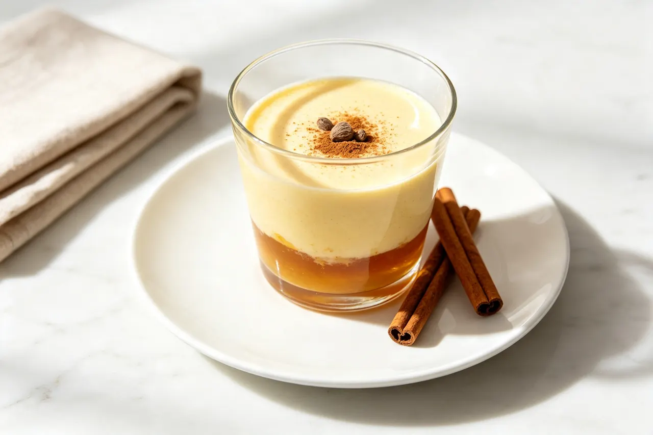 Light Eggnog - 120 calorie snack