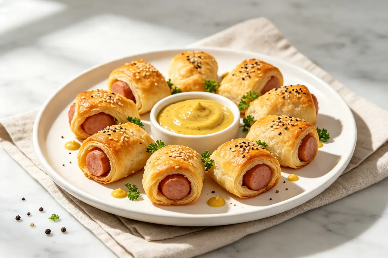 Light Pigs in a Blanket - 60 calorie snack