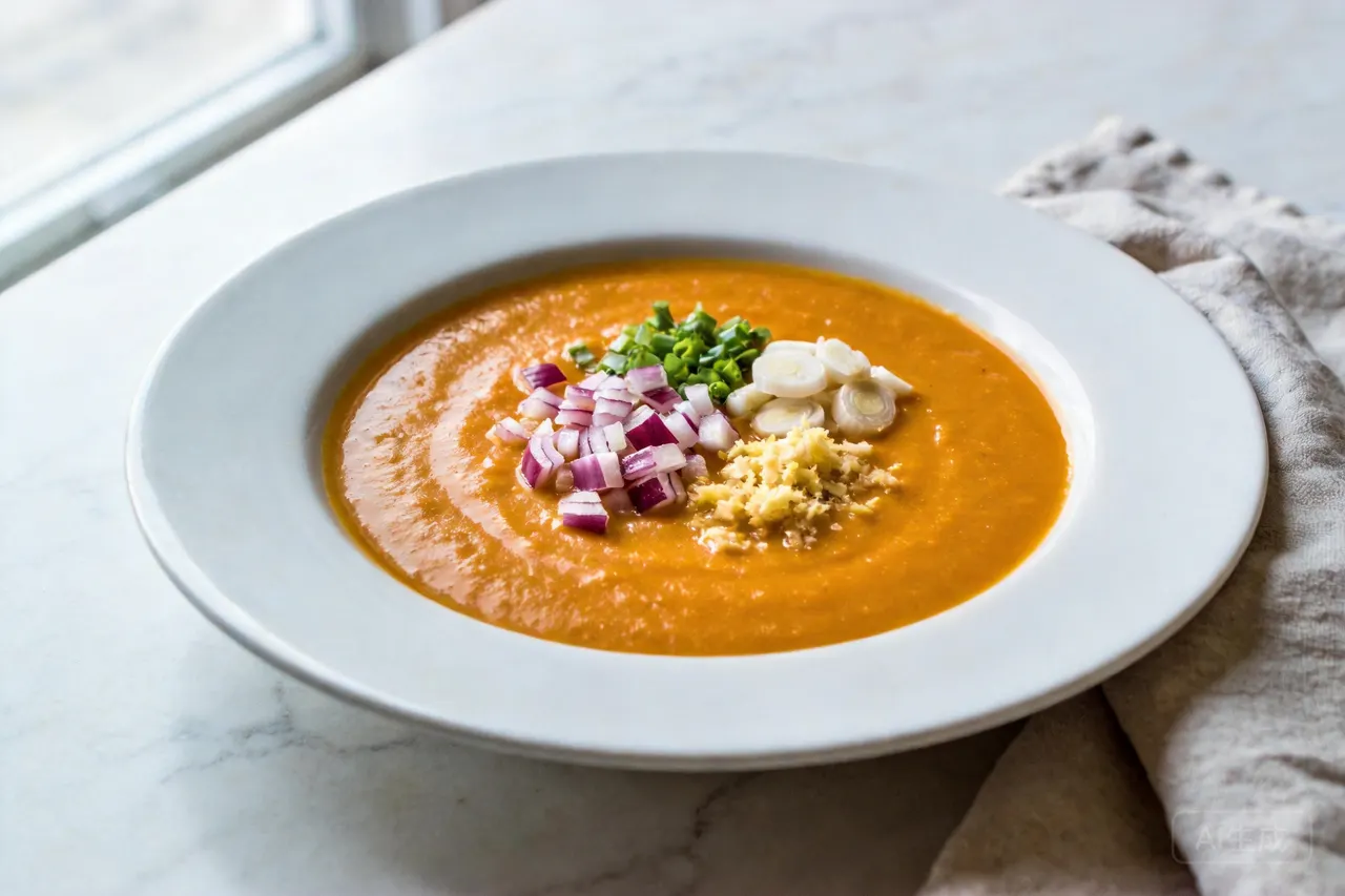 Creamy Pumpkin Soup - 230 calorie dinner