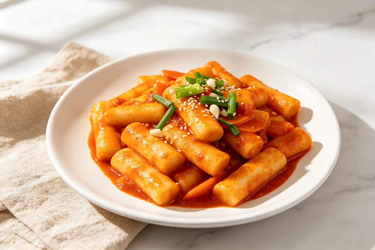 Light Tteokbokki - 340 calorie lunch