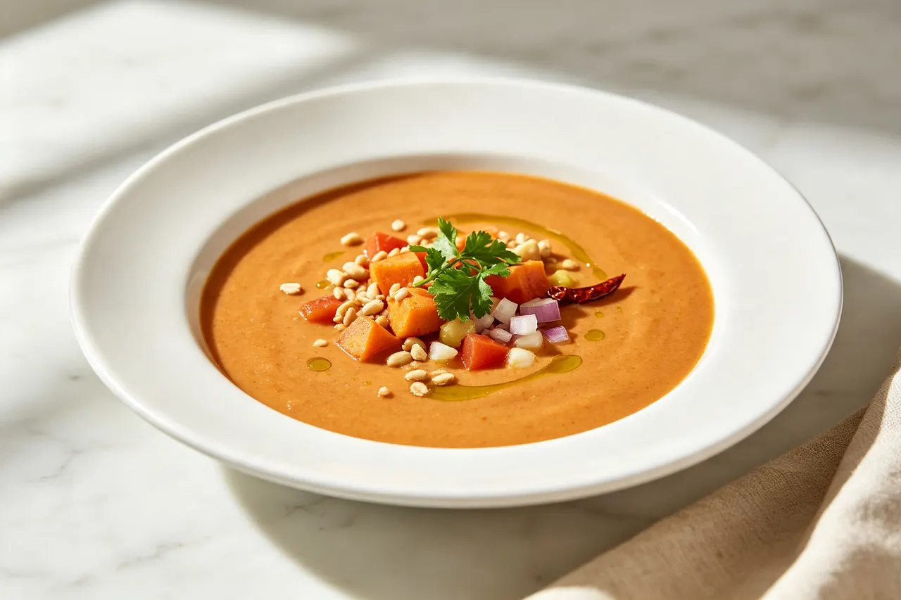 West African Peanut Soup - 320 calorie dinner